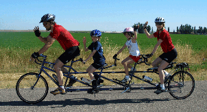 Travel Quad Convertable Tandem