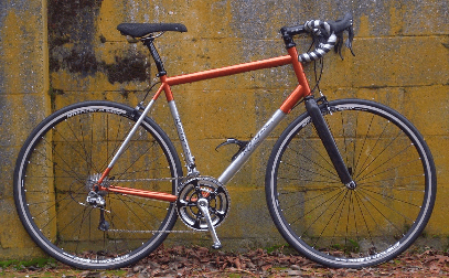 Orange and Silver Outlaw with American Classic Wheels