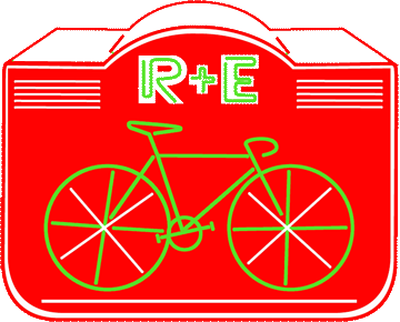 R+E logo