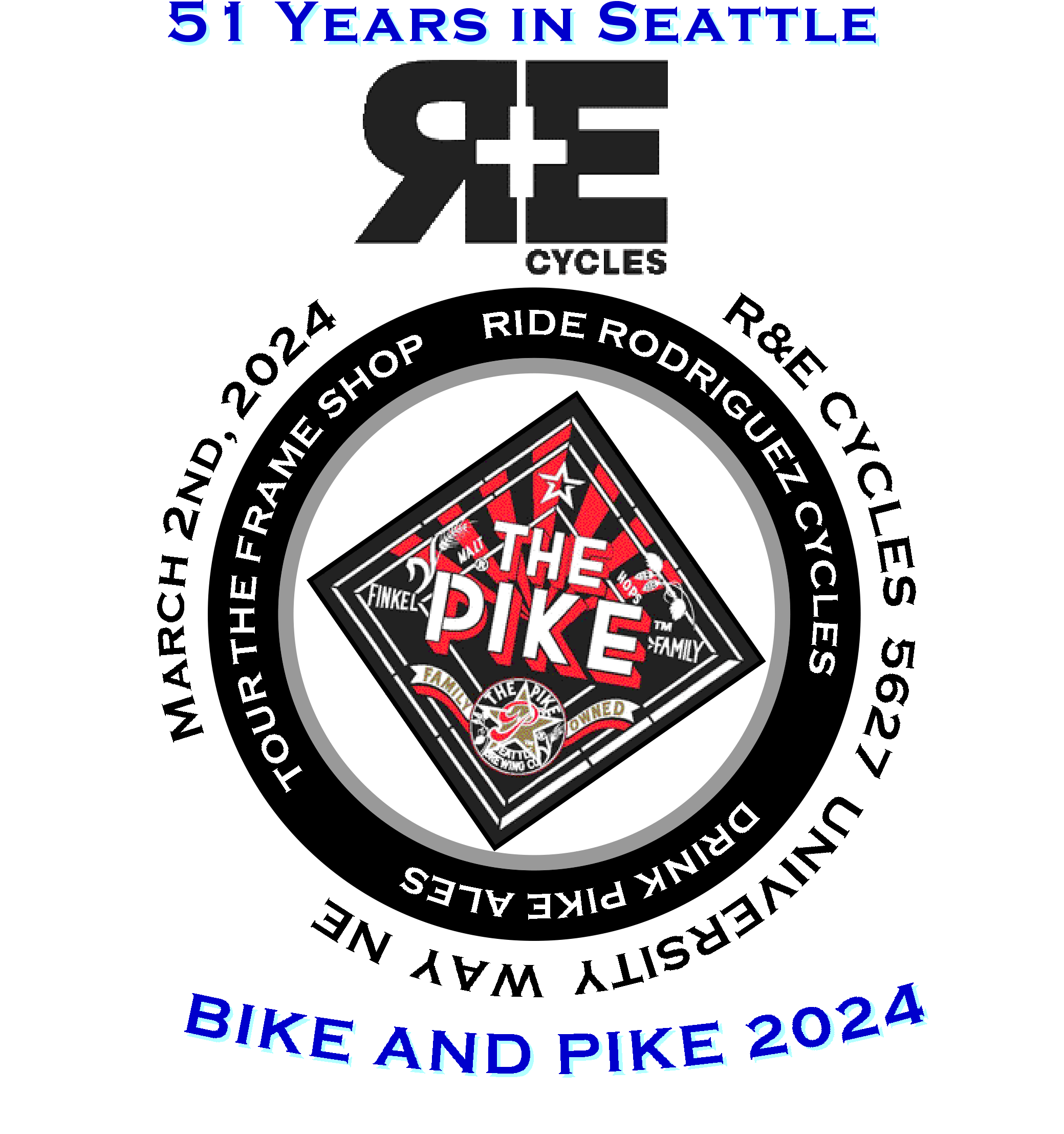 Seattle Bike and Pike Expo Logo
