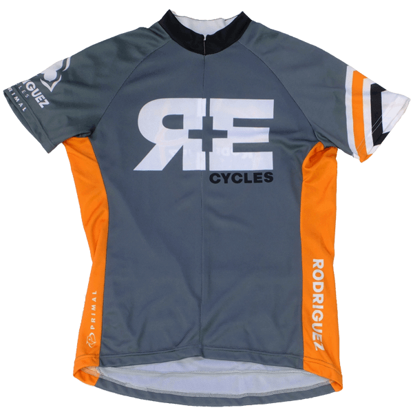 Orange Rodriguez Cycling Jersey