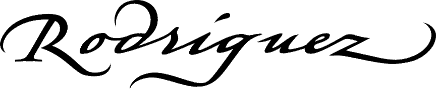Rodriguez Script Logo