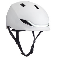 Lumos Street MIPS Helmet With Brake Turn Signal Lights - White