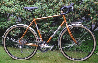 Custom 650b road plus wheel bicycle