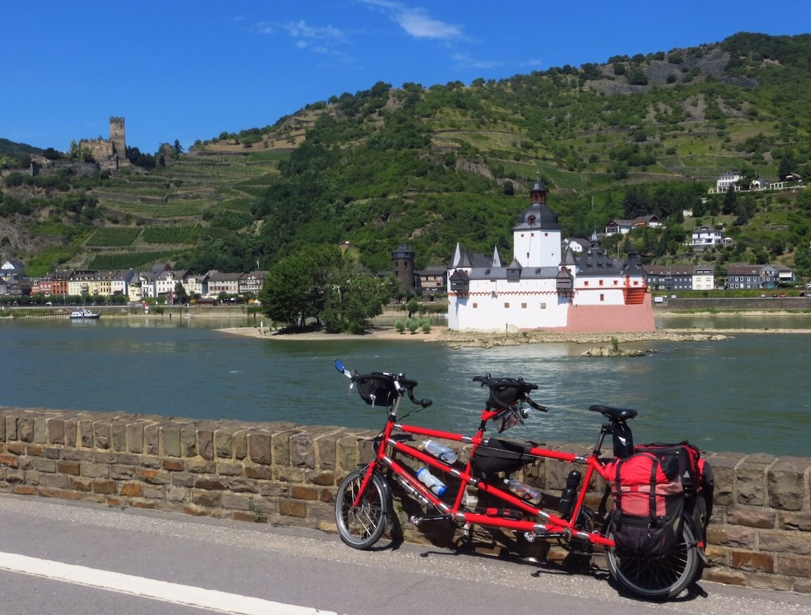 Rodriguez 2014 travel tandem bicycle with Rohloff speedhub