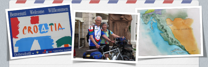 Travis and Clair on their Rodriguez Bikes